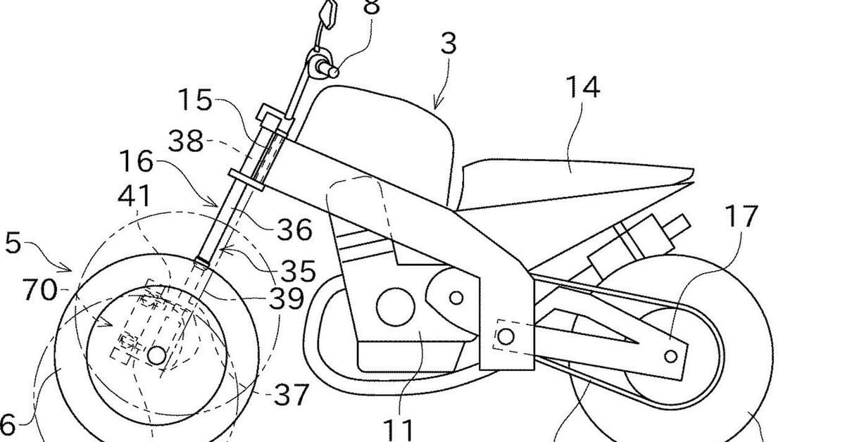 Kawasaki Simplifies Tilting Trike With New Patent - NewsOpener Kawasaki Simplifies Tilting Trike With New Patent