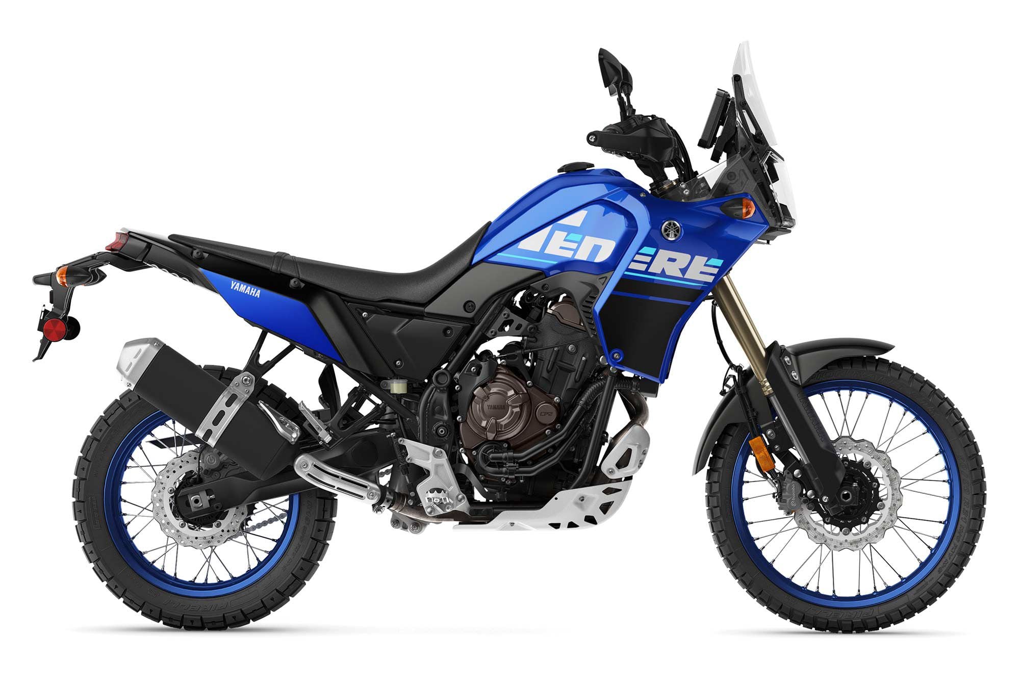 This midsize adventure bike has a claimed seat height of 34.4 inches.