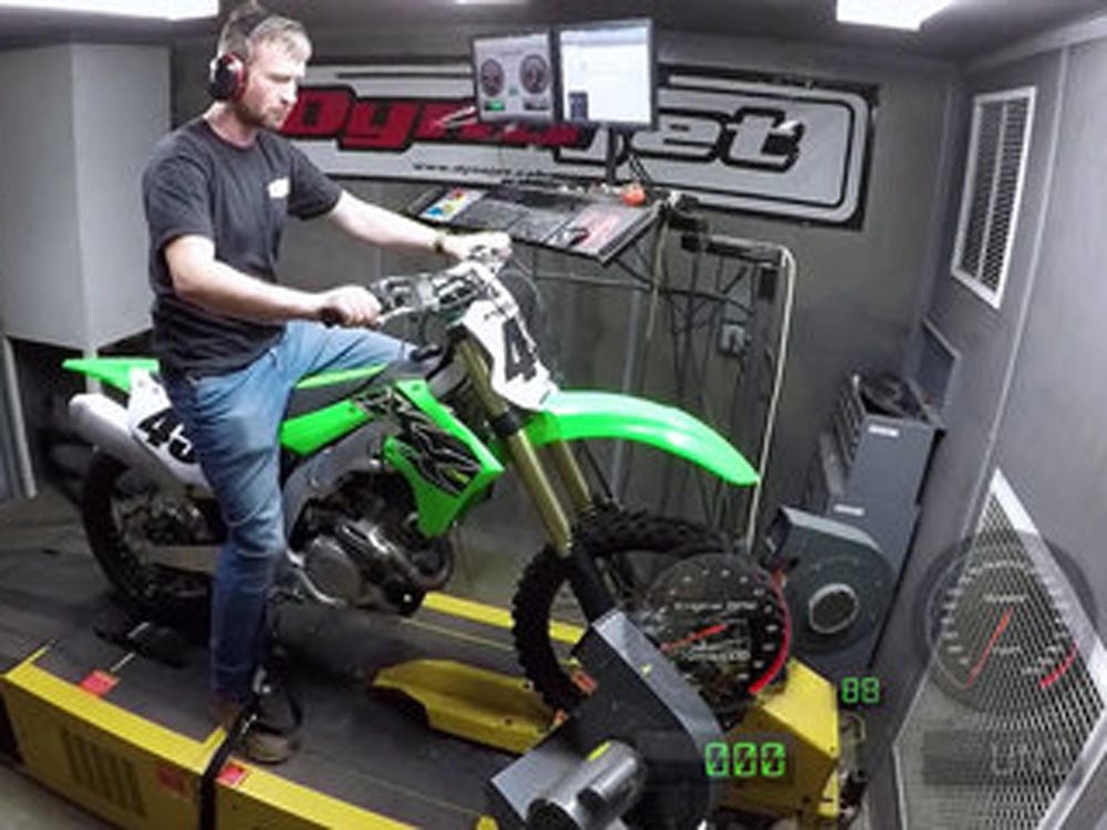 2019 Kawasaki Kx450 Dyno Cycle World