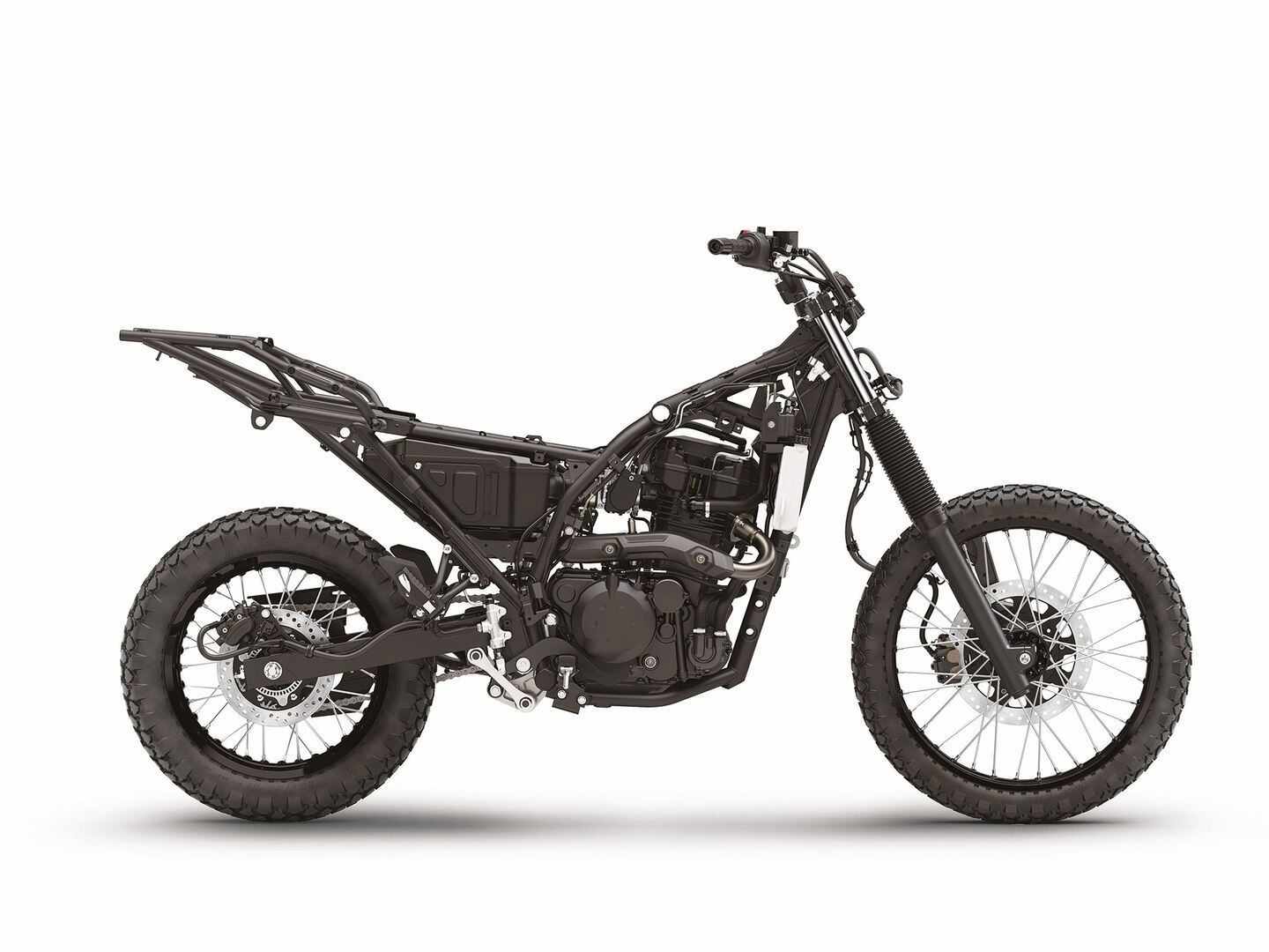The changes Kawasaki made to the 2022 KLR650 chassis make the bike more confident in line selection. Stability is much improved altogether.