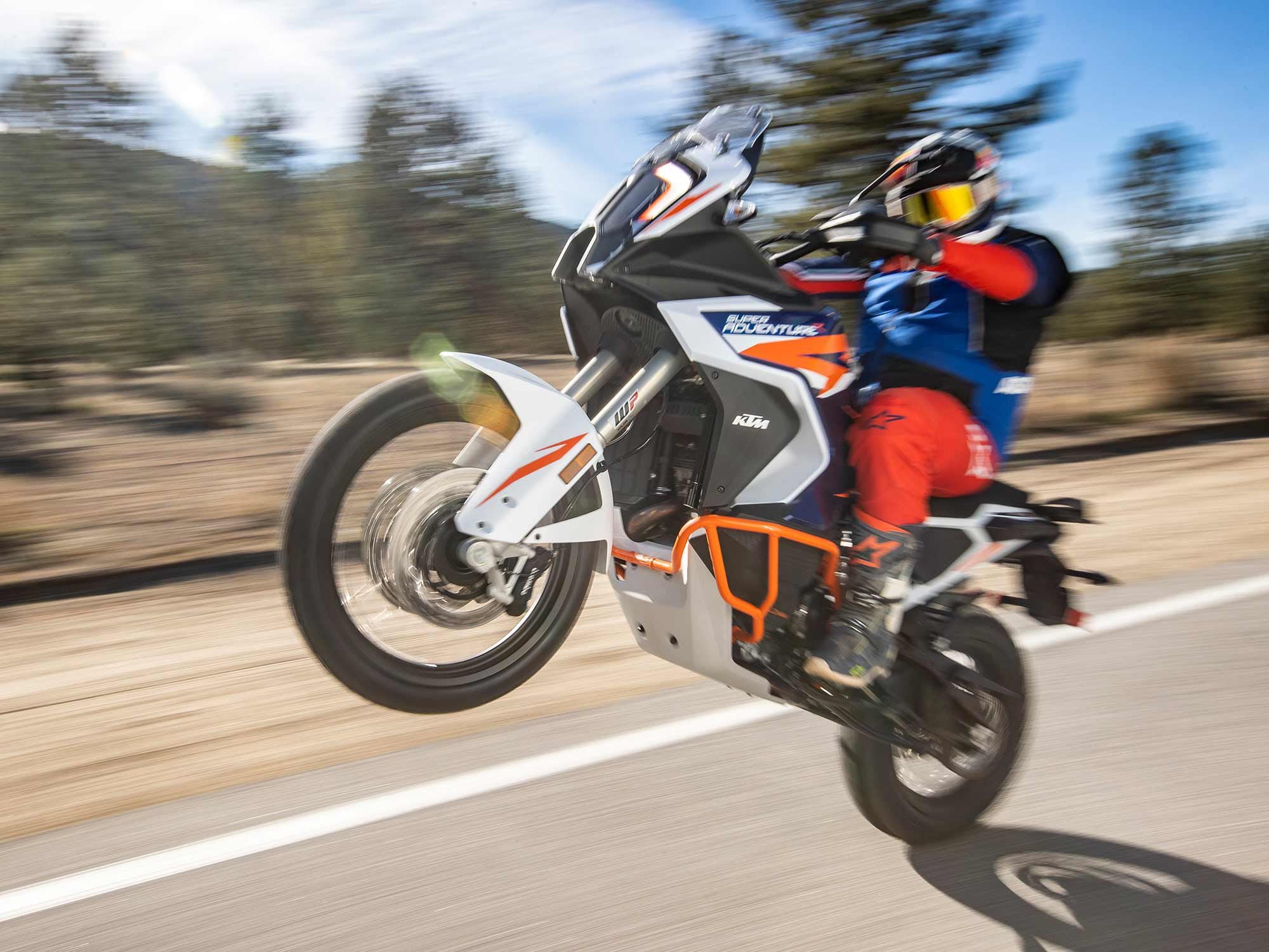 In Sport mode, things get blurry quickly.