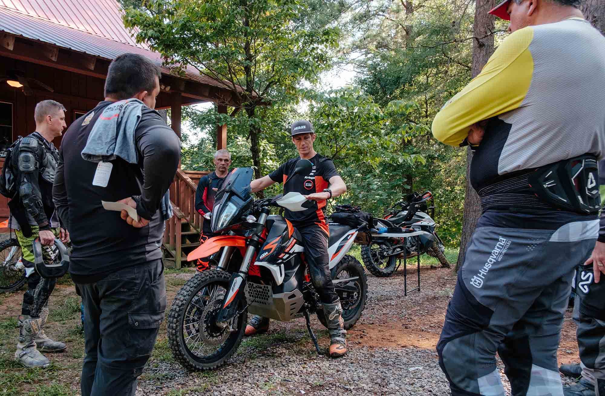 Here Birch discusses having the elbows wide versus the typical “elbows up” that many go by.