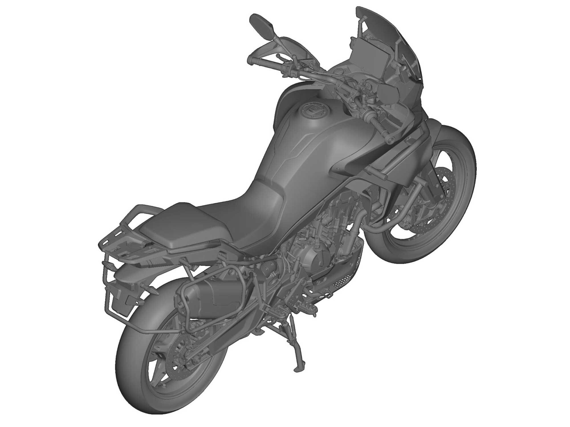 The Chinese firm’s model is expected to keep the lower-displacement 790 motor and be more street-oriented than KTM models.