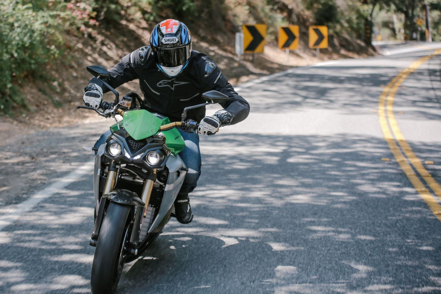Riding An Energica Eva on Home Soil | Cycle World - Energica Eva Save Mode Performance Ride Mode