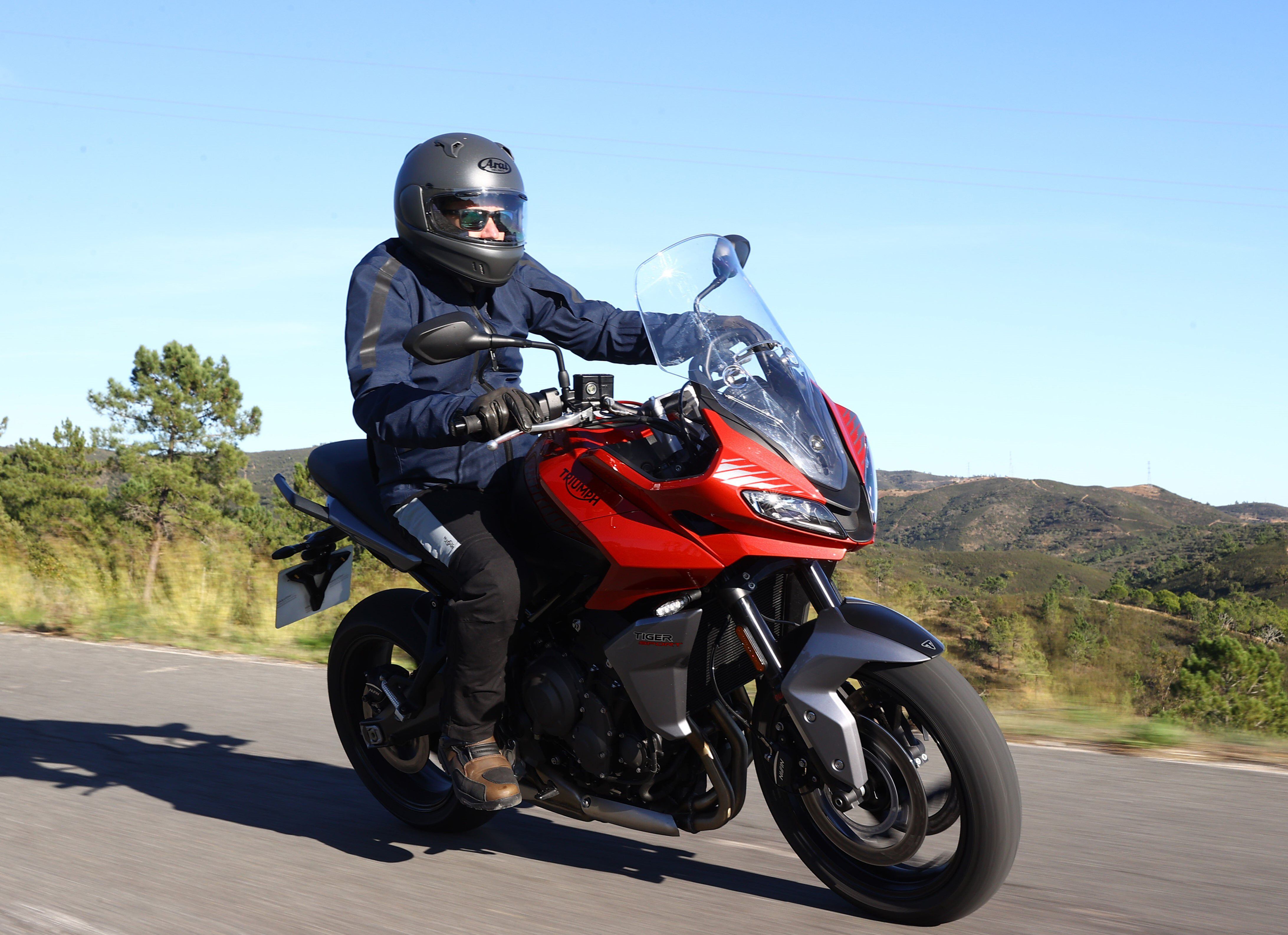 The new Tiger Sport 660 is the latest model built around Triumph's 660cc inline-triple engine.