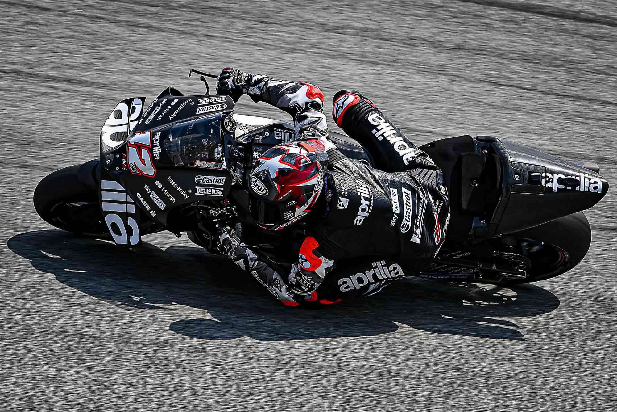 Aprilia made arguably the biggest step in terms of performance, with Maverick Viñales finishing fifth while his teammate Aleix Espargaró ended the test as.