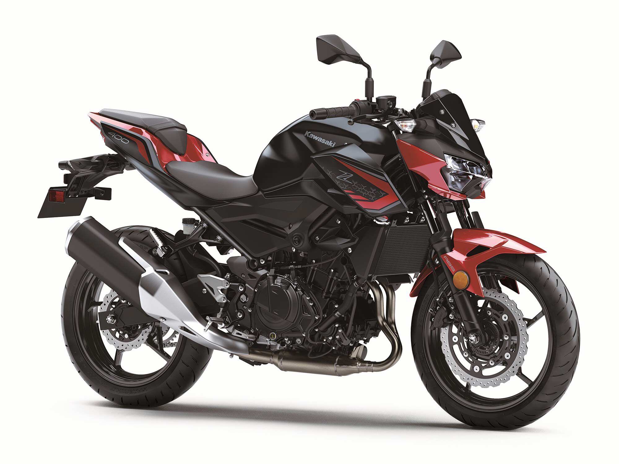 2021 Kawasaki Z400 ABS.