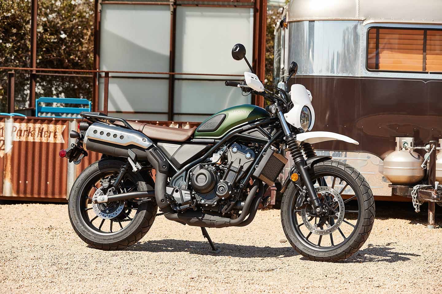 2023 Honda SCL500 First Ride Review Cycle World