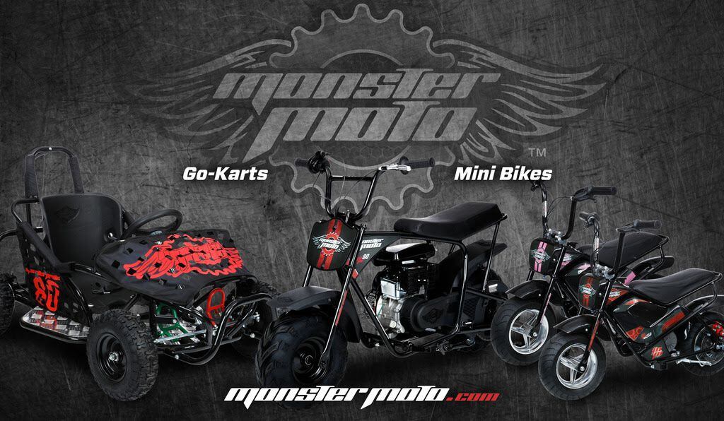 Monster Moto Mini Bikes and GoKarts Are The Perfect Gift For Kids