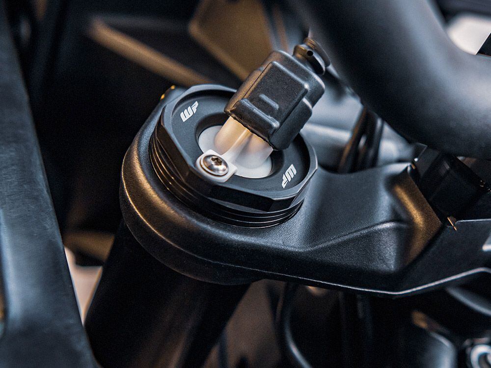The S model also receives WP semi-active suspension which offers a choice of settings and is upgradable.