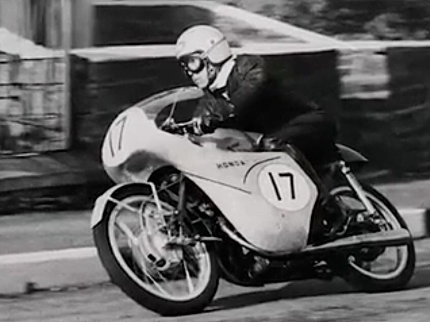 Honda made its racing debut at the 1959 Isle of Man TT in the 125cc class.