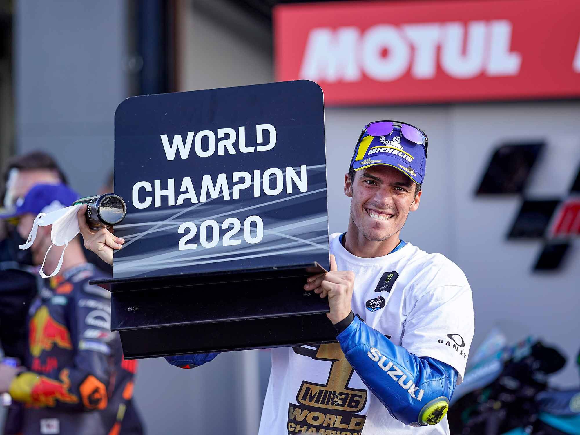 Joan Mir’s season-long consistency paid the ultimate reward: winning the 2020 World Championship.