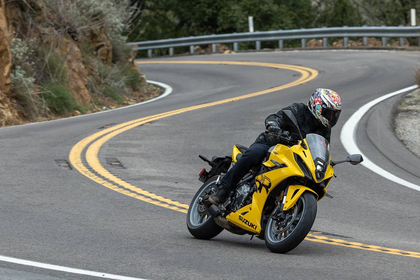 The 2024 Suzuki GSX-8R has jumped straight into the mix of modern, practical, middleweight sportbikes.