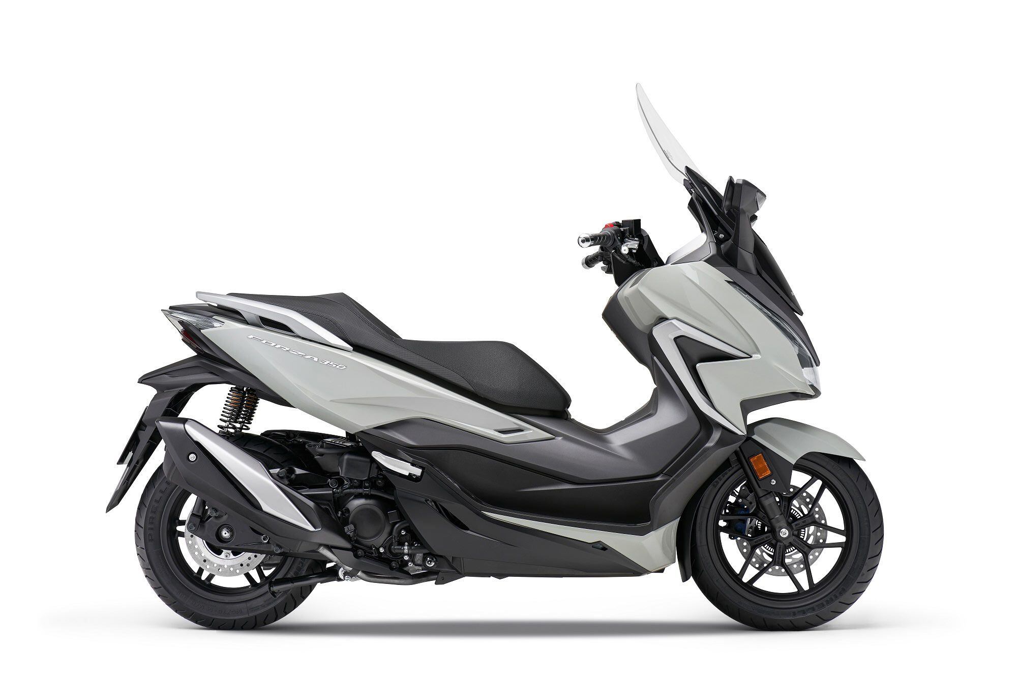 Mechanically, however, the ADV350 will employ the Forza 350 scooter’s 330cc single and much of the Forza’s chassis.