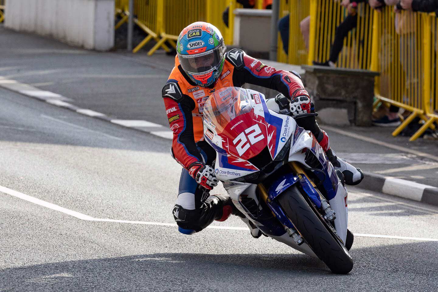 Multiple British Superbike winner Glenn Irwin is teamed with TT Legend John McGuinness and will take on his first Isle of Man TT on his Honda Racing Fireblade RR-R.