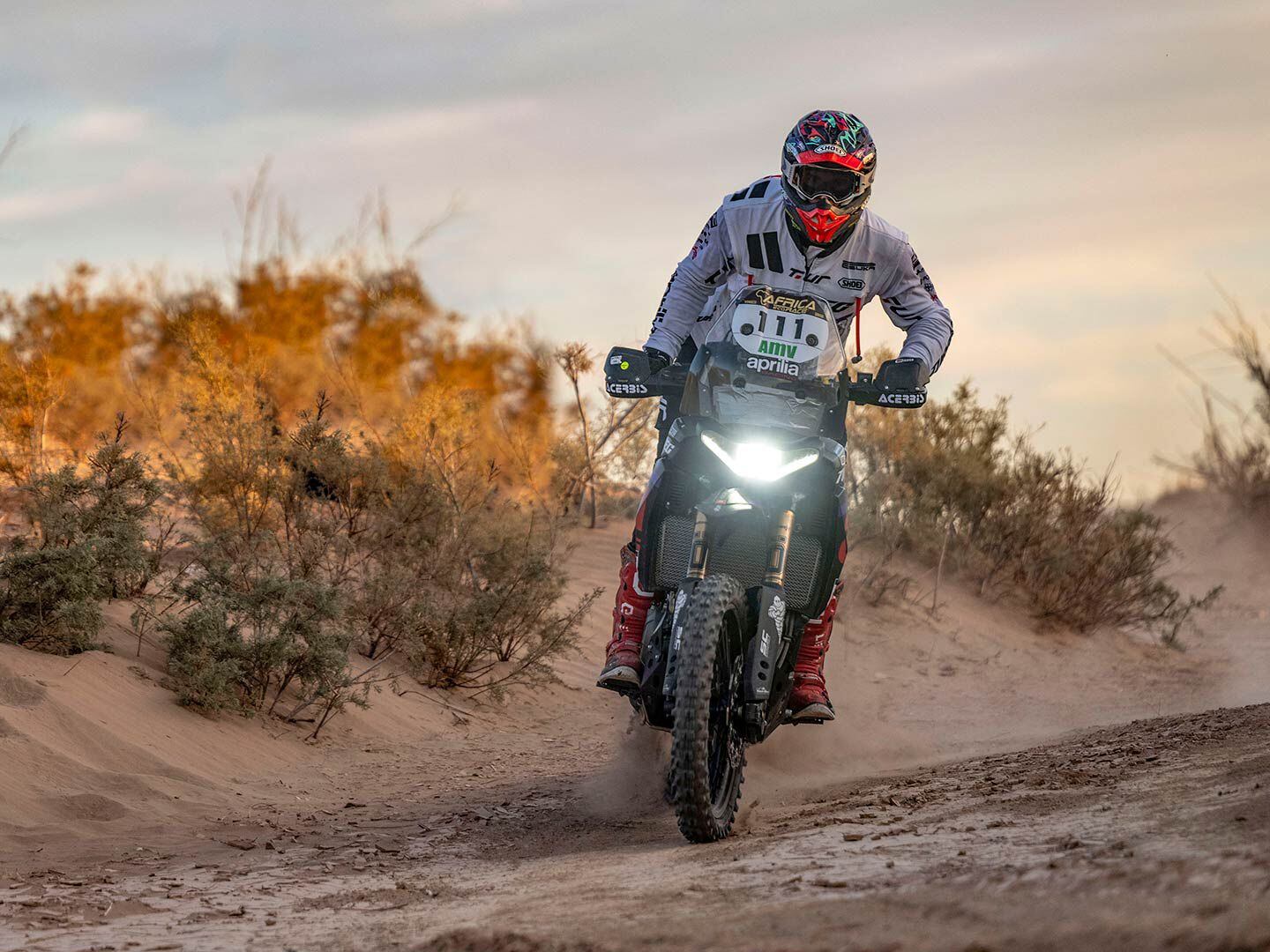 Africa Eco Race, Aprilia in the lead after three legs