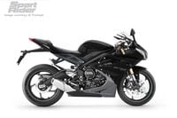 テイラーメイド トライアンフ DAYTONA 675/675R DAYTONA675にテイラーメイド製GPマフラー取り付け&修正