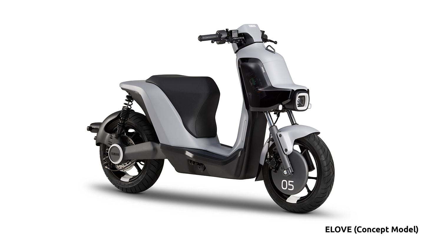 Yamaha’s Elove scooter also features AMSAS technology.
