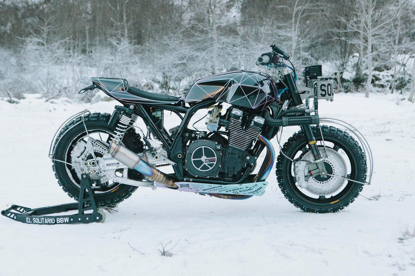 El Solitario's Big Bad Wolf Custom Yamaha in Snow Trim | Cycle World