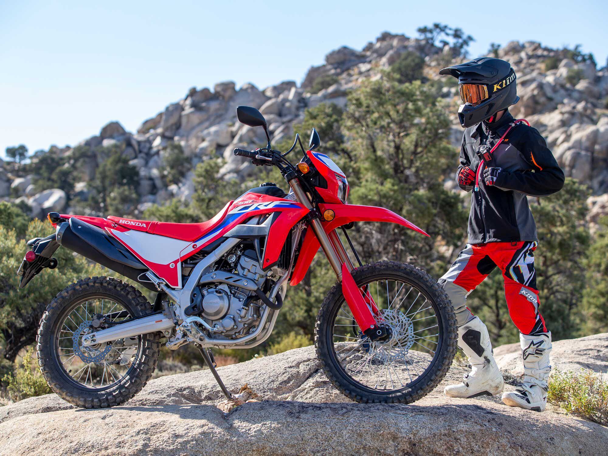 The Honda CRF300L is <i>Cycle World</i>’s Best Lightweight Streetbike for 2021.