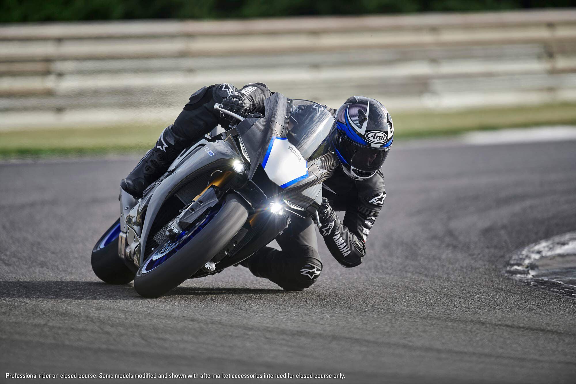 2021 Yamaha YZF-R1M.