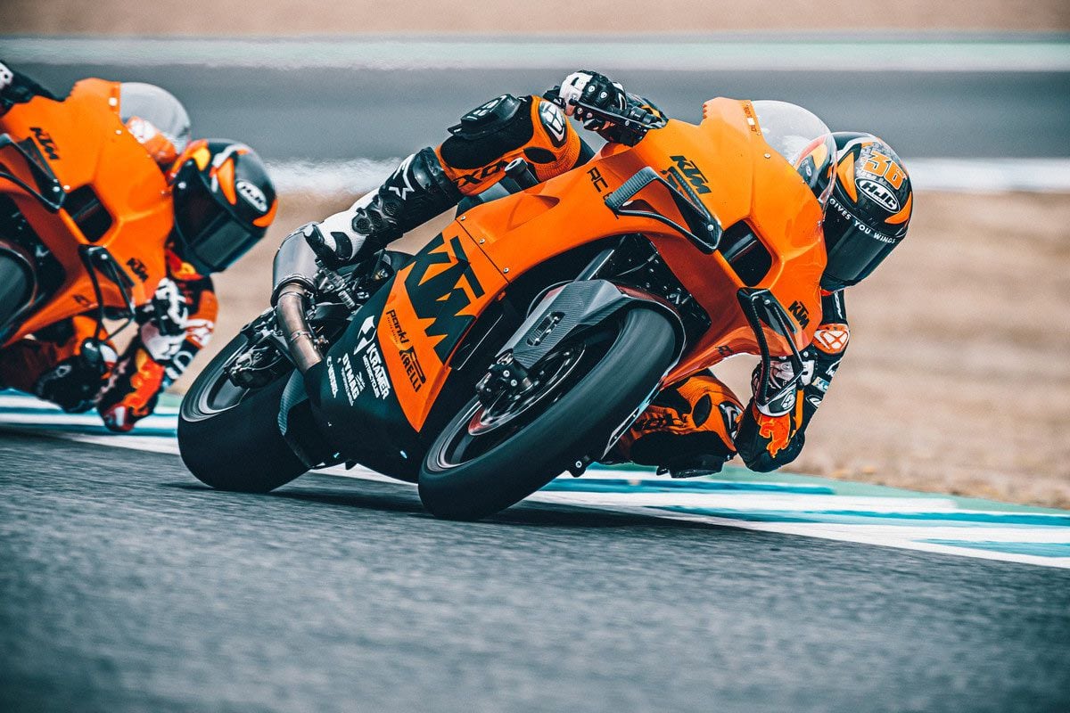 KTM has pulled the wraps off its limited-edition track-only RC 8C sportbike.