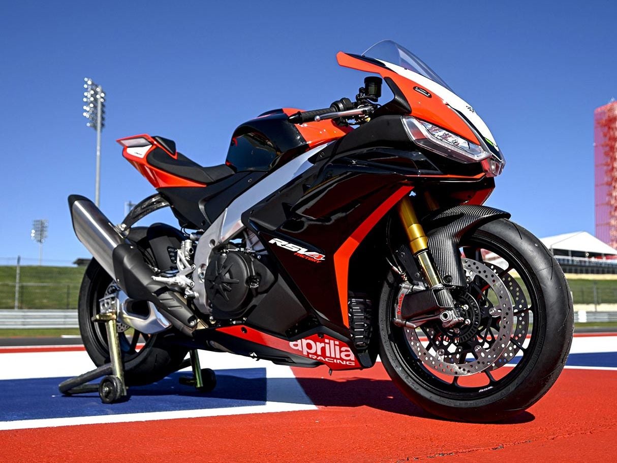 Aprilia Unveils RSV4 Factory Special Edition in Texas Cycle World