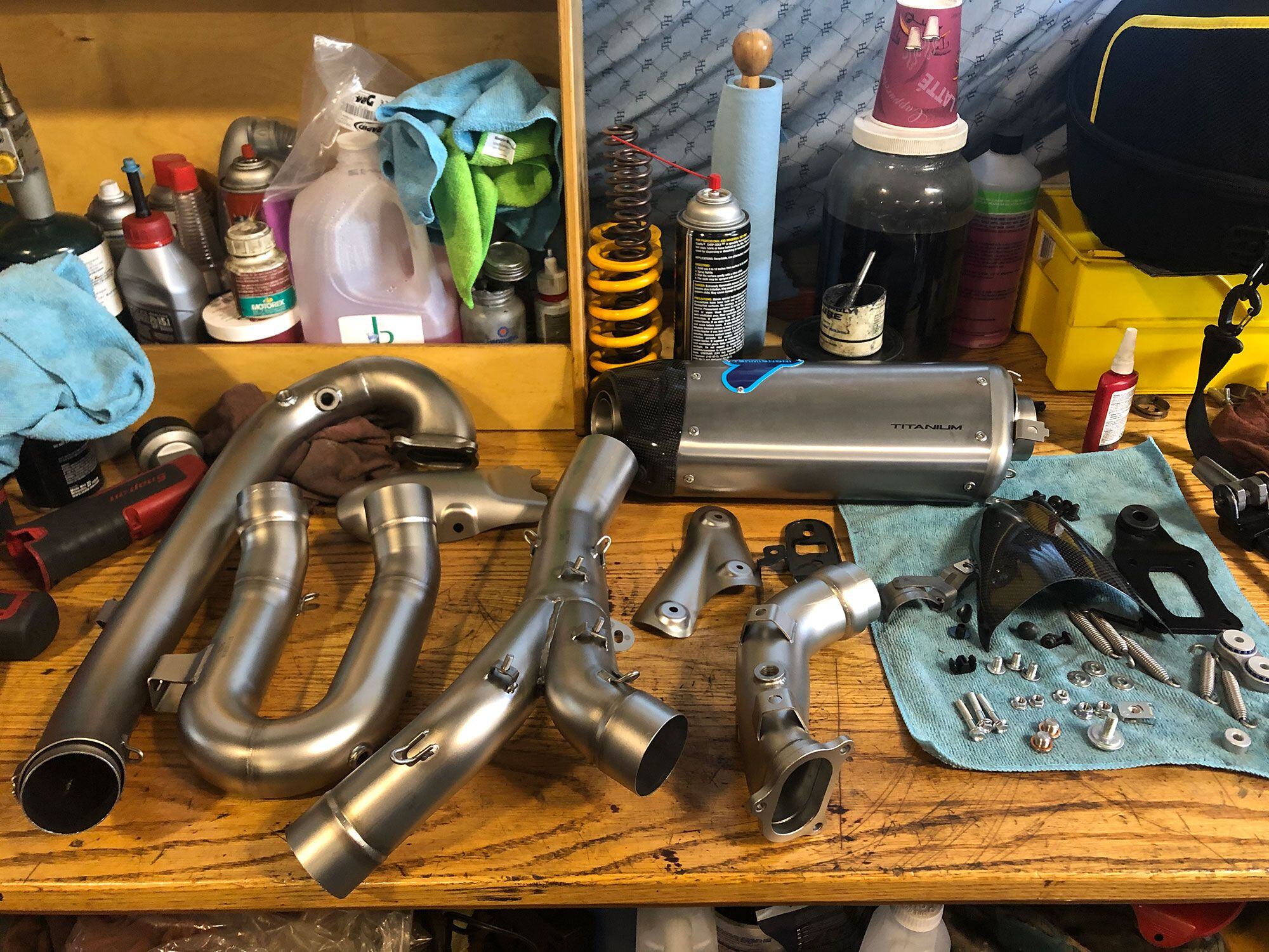 Termignoni exhaust unboxed.