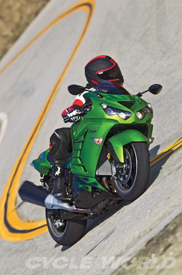 Kawasaki ZX-14R Road Test Review- Photos- Specifications- Price- Notes |  Cycle World