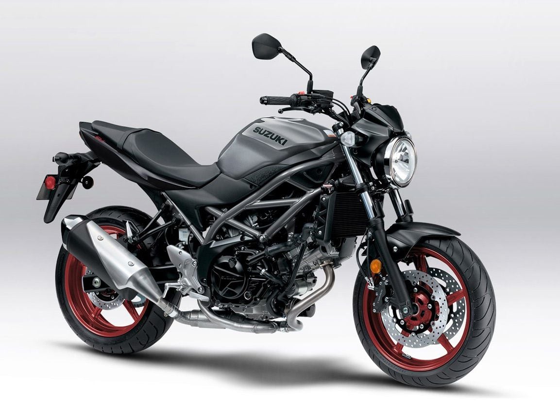 Its punchy power, agile handling, and straightforward design mean the iconic Suzuki SV650’s (relatively) low seat height is just a bonus.