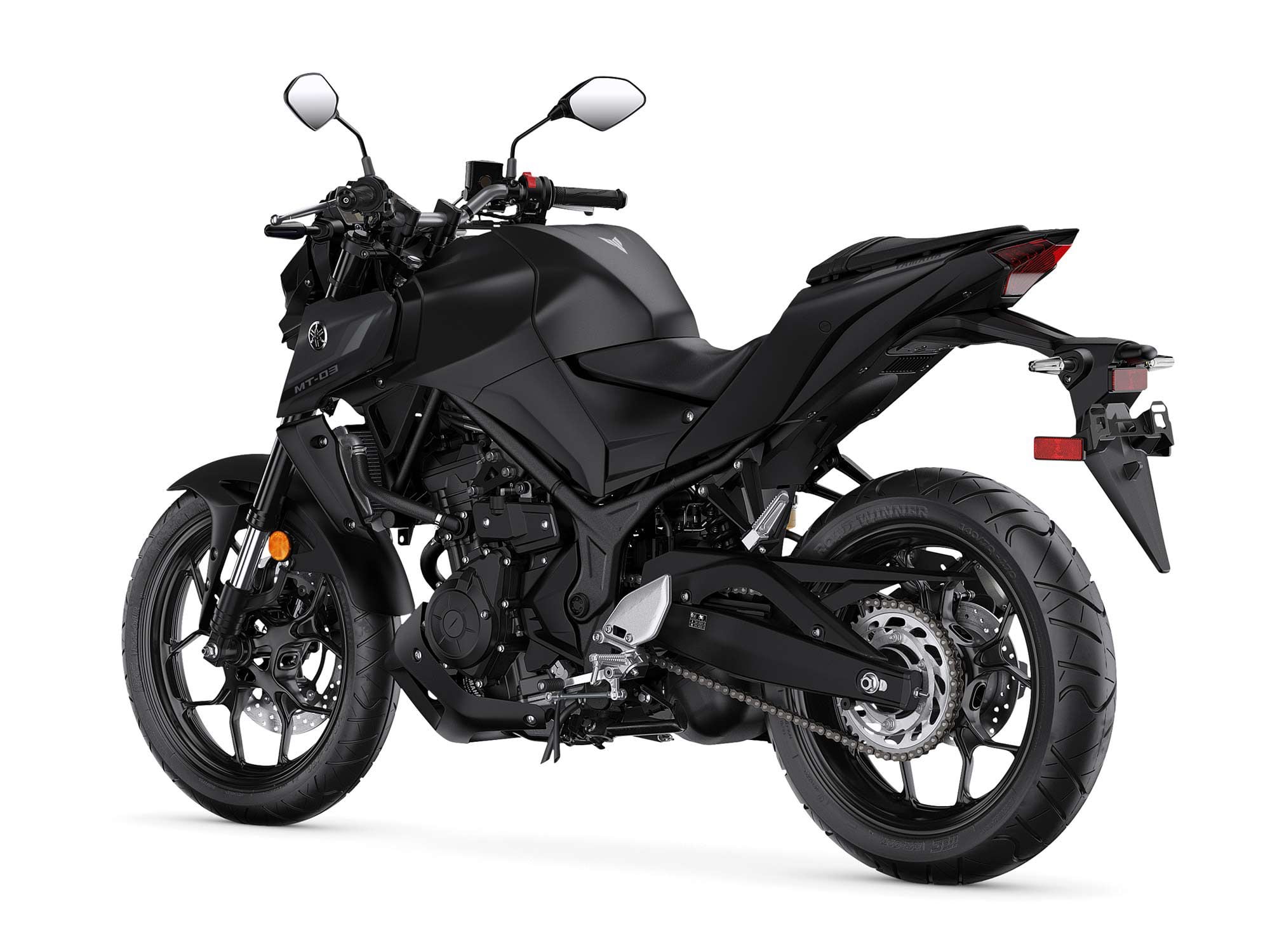 The MT-03 in Matte Stealth Black.