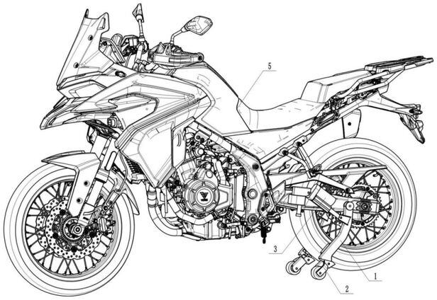 Honda goldwing retractable wheels on sale
