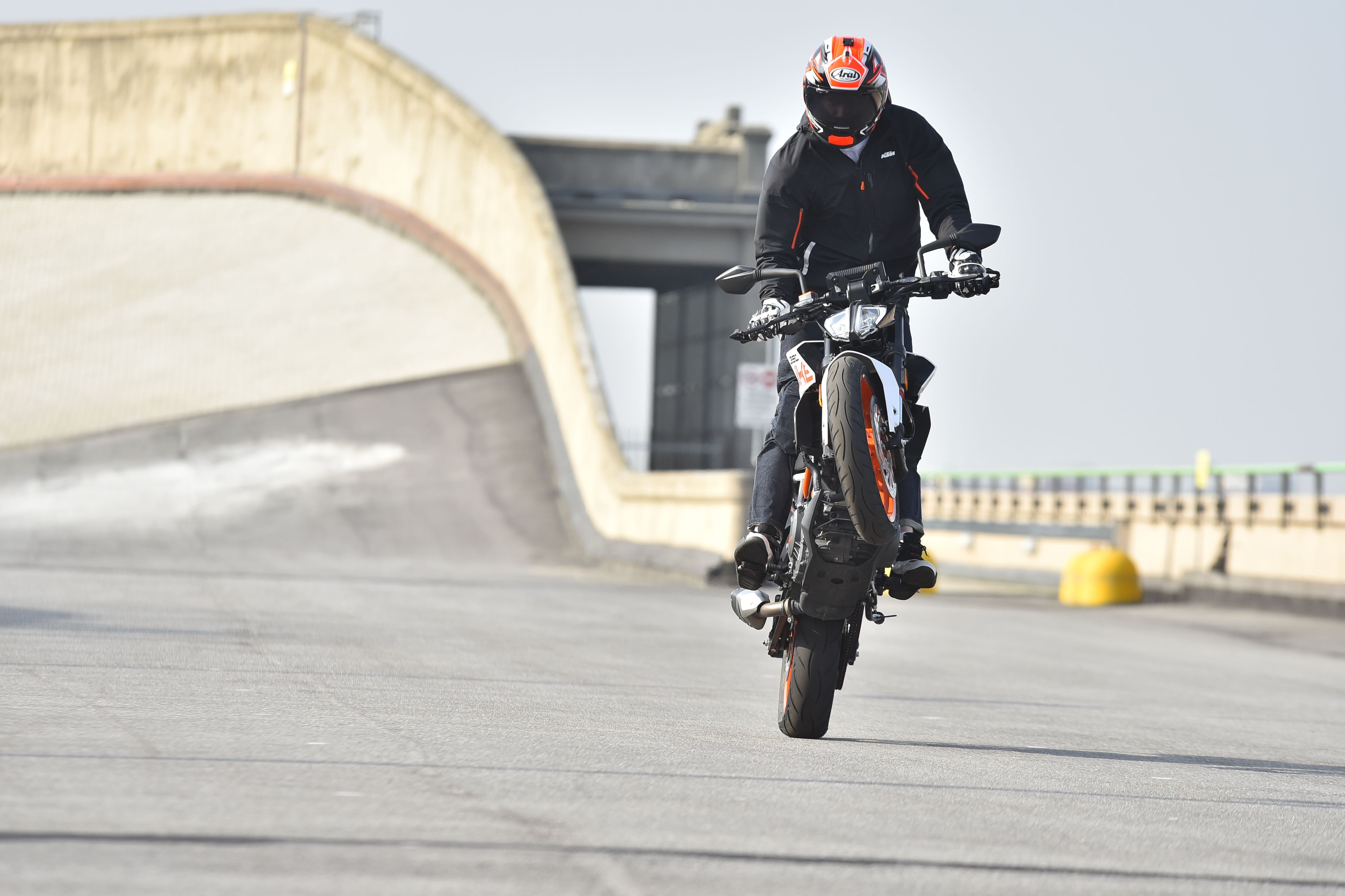 Bikes that are great for learning on don’t get much sportier or better looking than KTM’s 390 Duke.