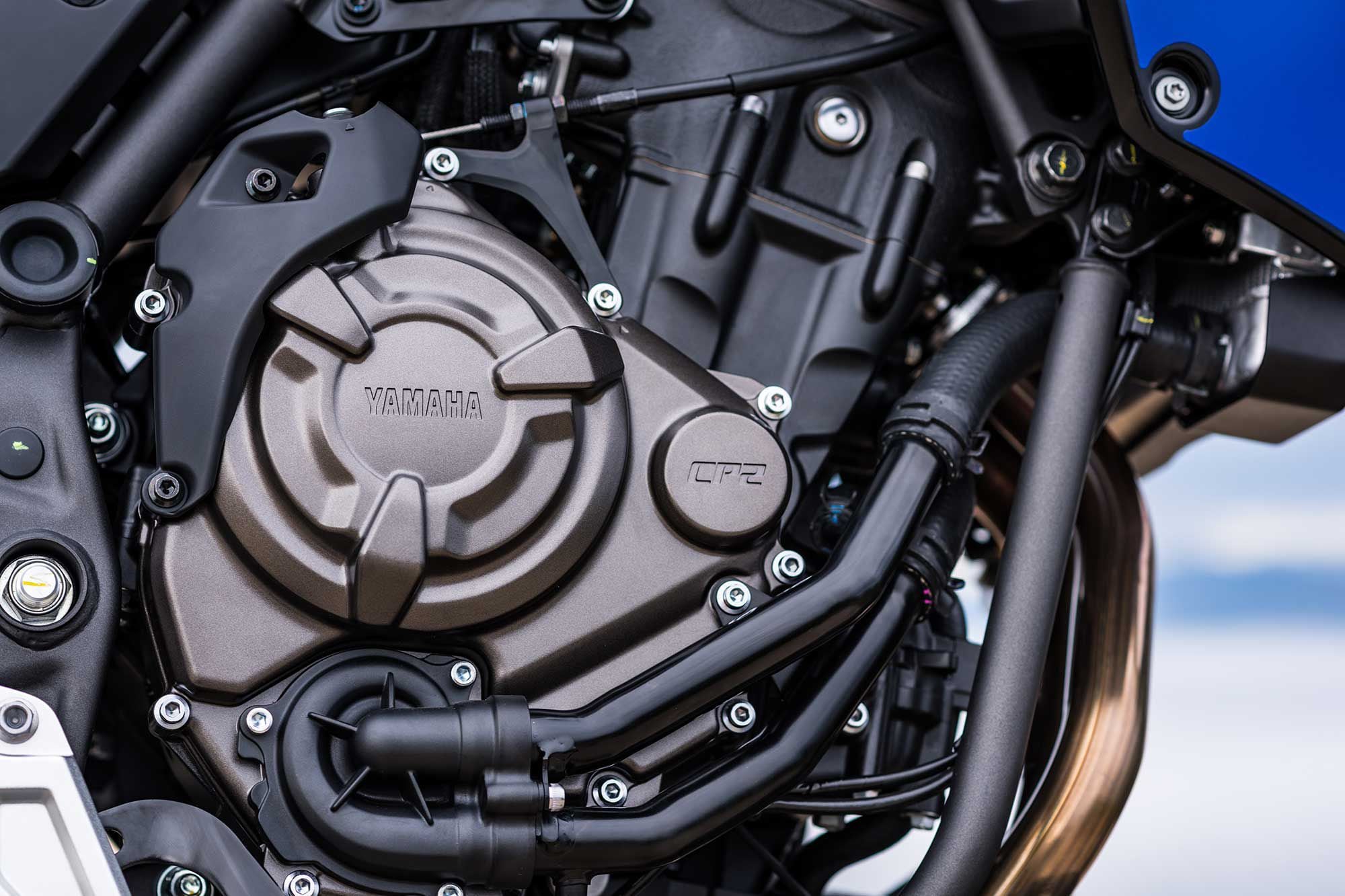 Yamaha employs its 689cc CP2 parallel twin in four models in 2022.