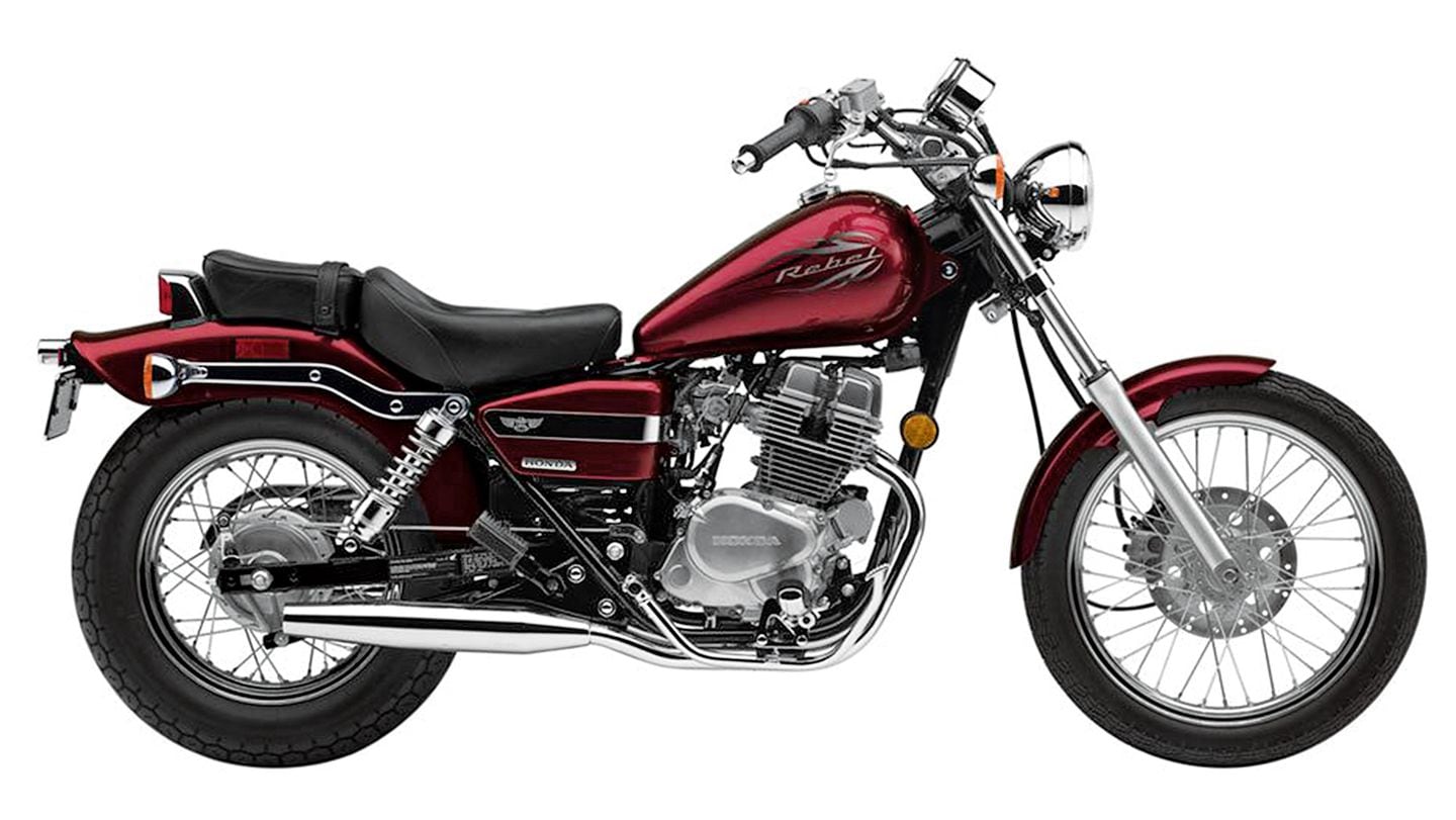 Honda rebel sale 250 seat upgrade