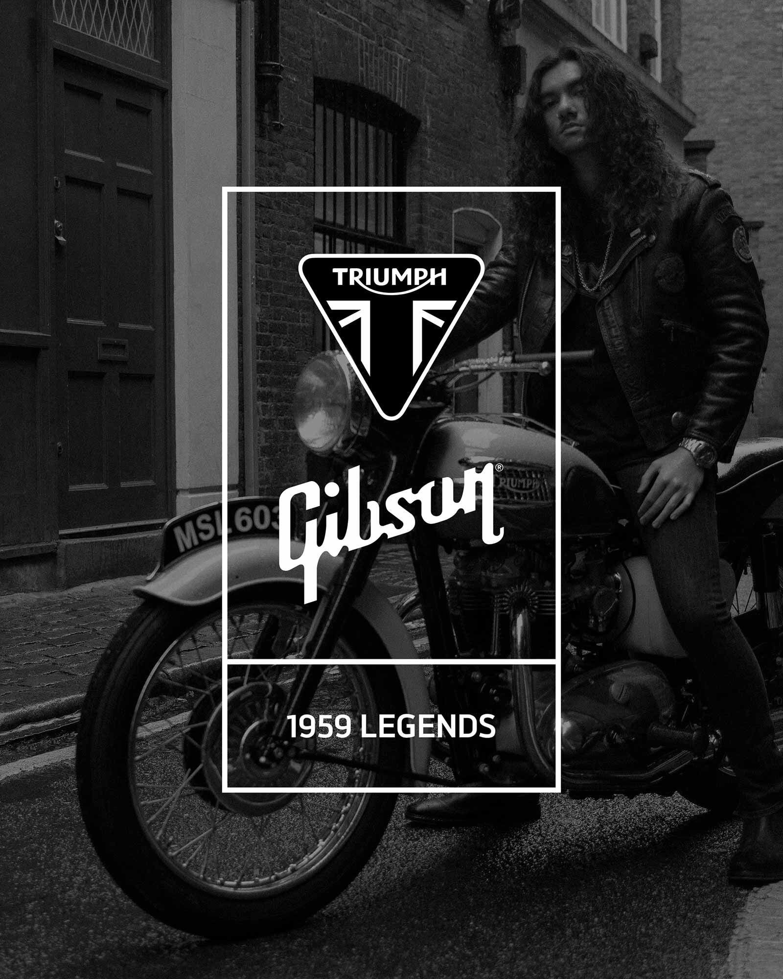 The 1959 Triumph Bonneville T120’s iconic status is about to grow following a partnership with Gibson, the makers of the equally iconic Les Paul guitar.