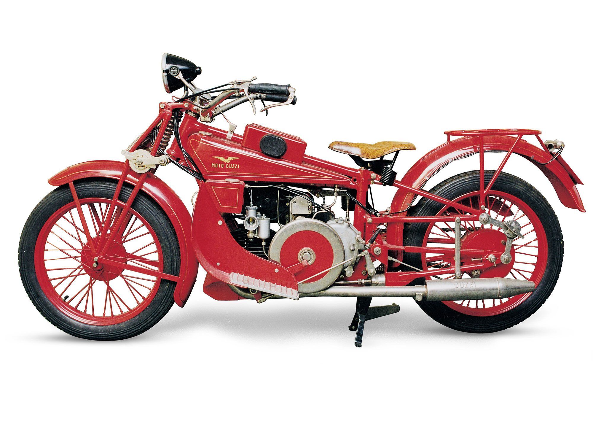 The Moto Guzzi GT 500 Norge, named after Giuseppe Guzzi’s ride from Mandello del Lario, Italy, to North Cape, Norway.
