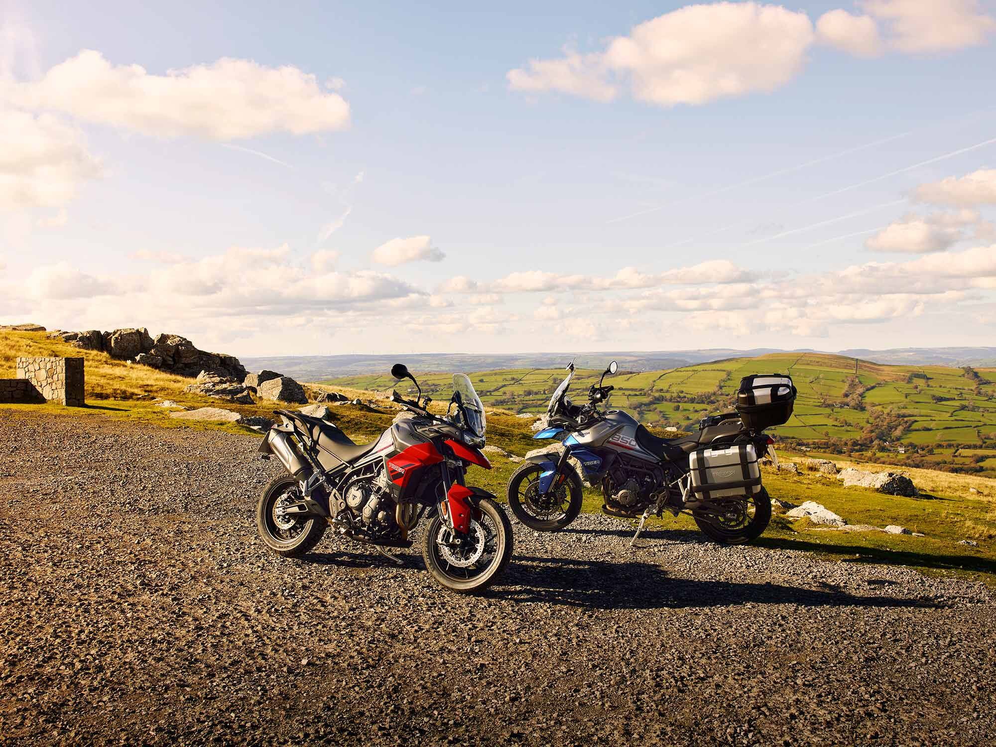 The 2021 Triumph Tiger 850 Sport.