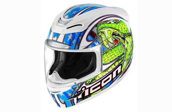 ICON Releases New Airmada Helmet 60's Funny Car Inspired 'Charmer