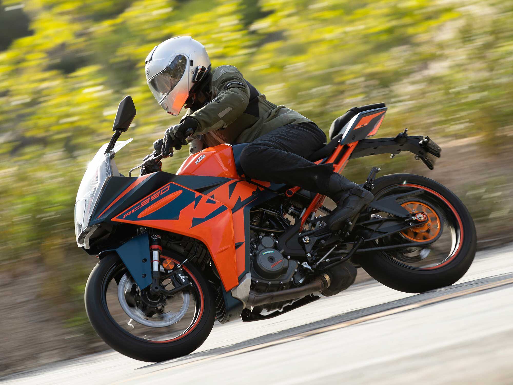 Might the 2022 KTM RC 390 be the best small-bore sportbike on sale today? It makes a great argument as such.