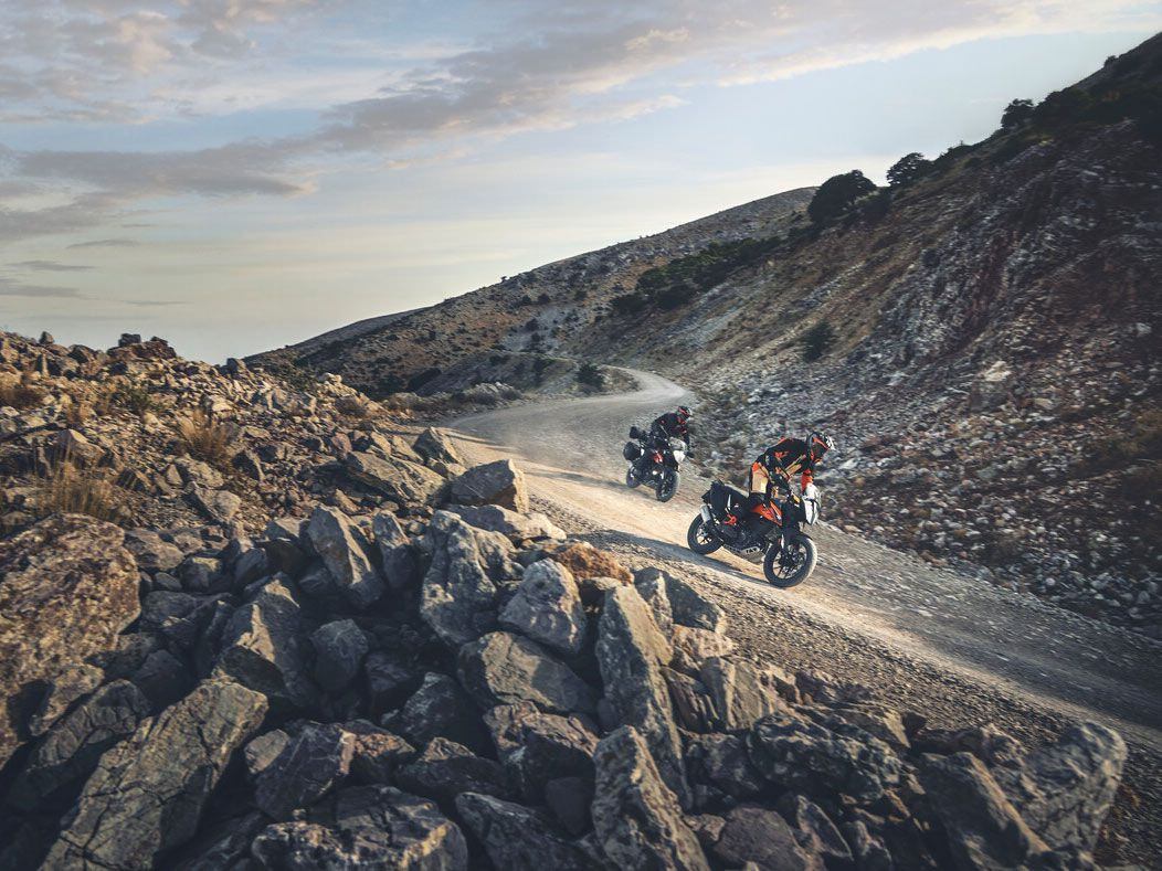A welcome site for the traction control’s off-road mode.