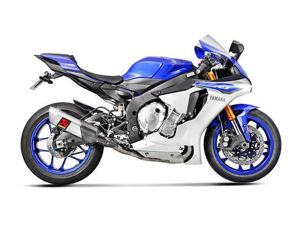kさま専用　yzf-r1 Akrapovicエヴォリューションラインフルエキ Akrapovic Evolution Line (Titanium) Full System - Yamaha YZF