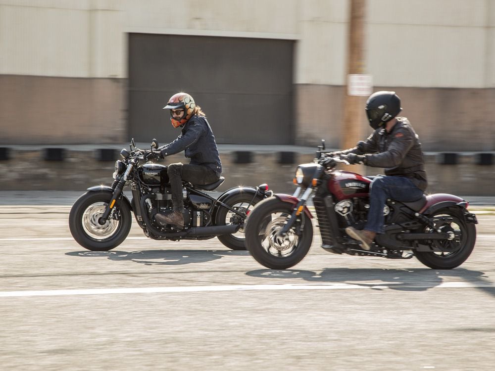 Indian shop bonneville bobber