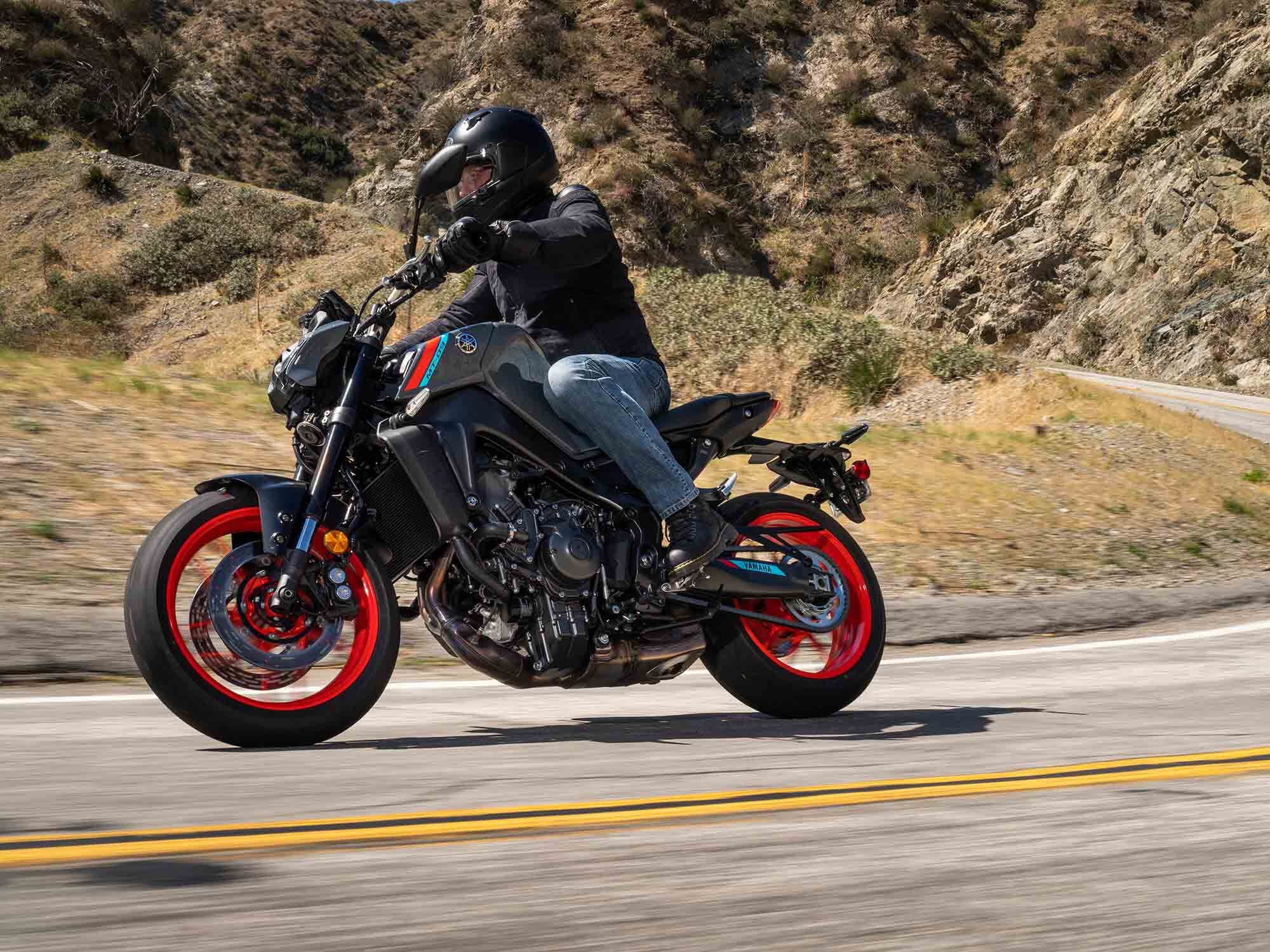 Yamaha has refined its MT-09 for 2021.