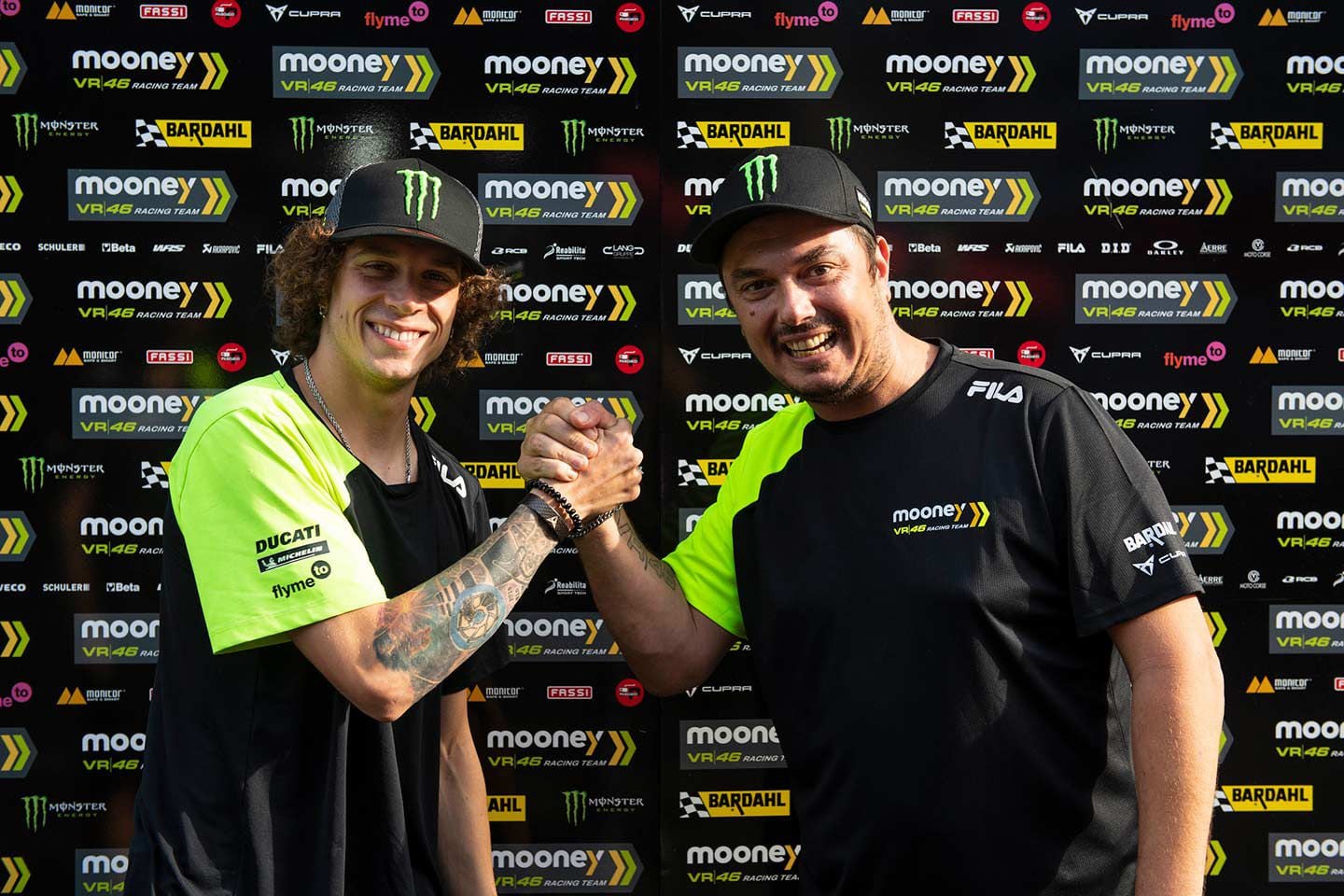 Can Mooney VR46 hold on to Bez? Salucci hopes so.