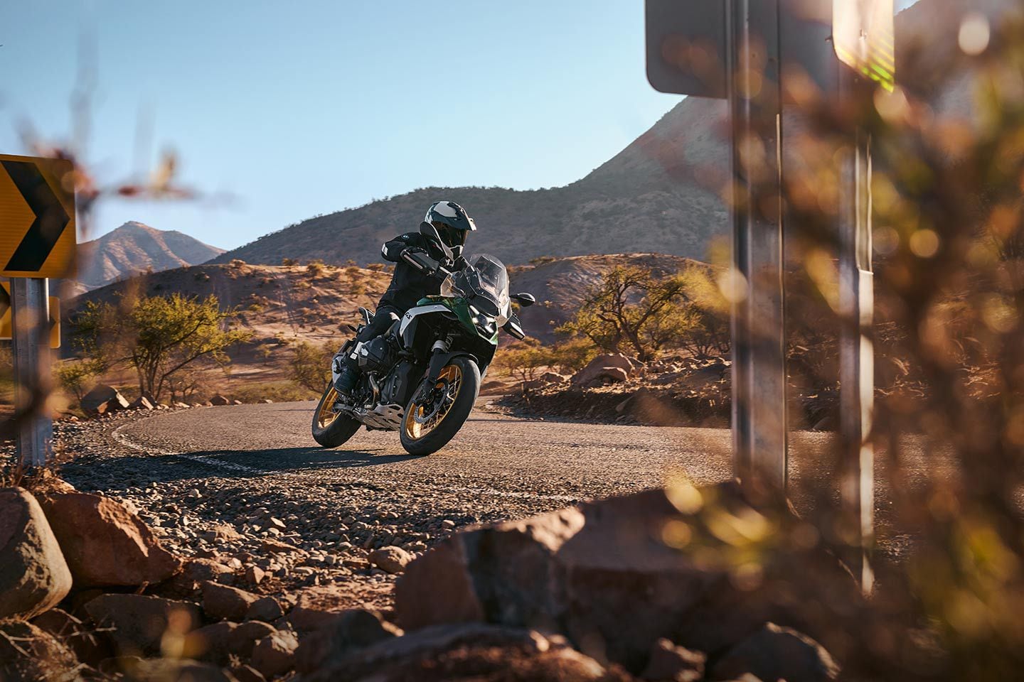 The list of electronic rider aids on the R 1300 GS is extensive.