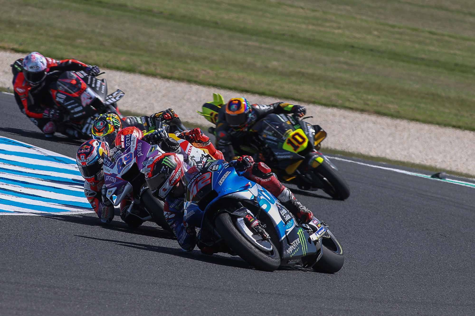 Rins will be riding for LCR Honda in 2023, through no fault of his own: Suzuki is calling it quits in MotoGP, but Rins’ ride at Phillip Island let the team hold its head high.