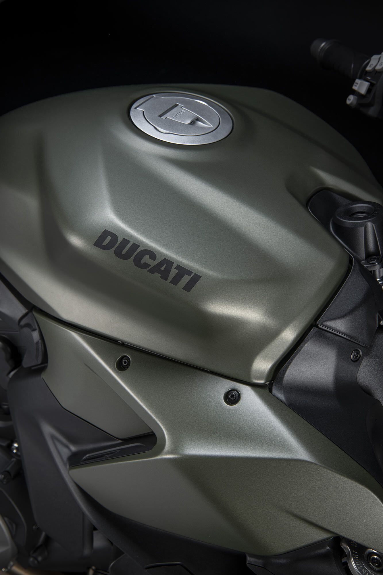 That’s a lot of green for a Ducati.