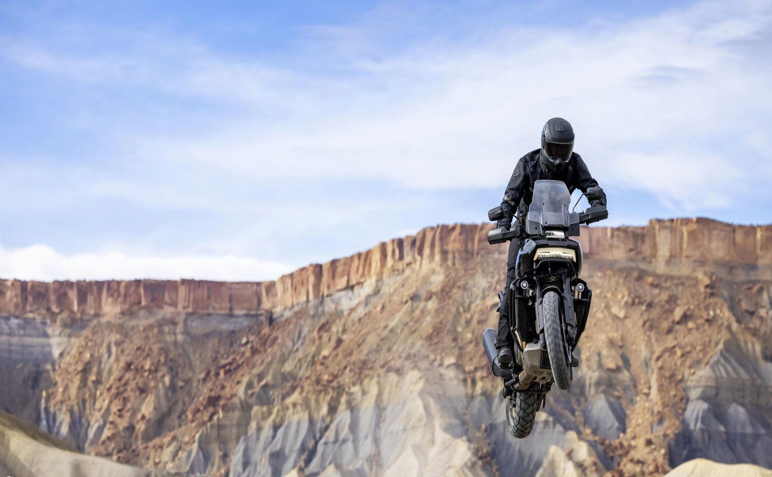 Next up for H-D is the launch for its long-waited adventure-touring rig, the Pan America, In February.