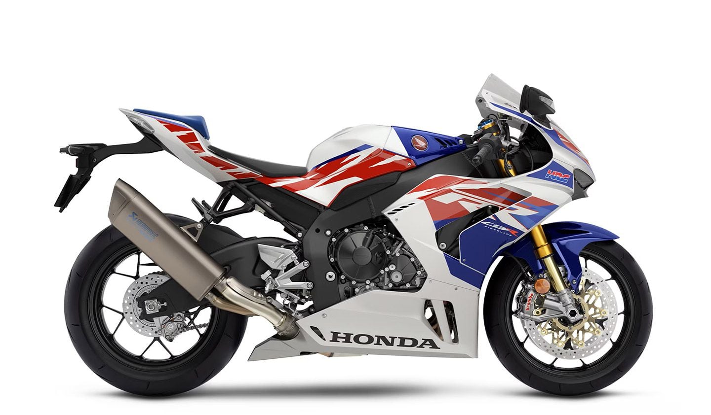 MotoGP performance with classic Honda lines, the CBR1000RR-R brings plenty of quickness to the table.